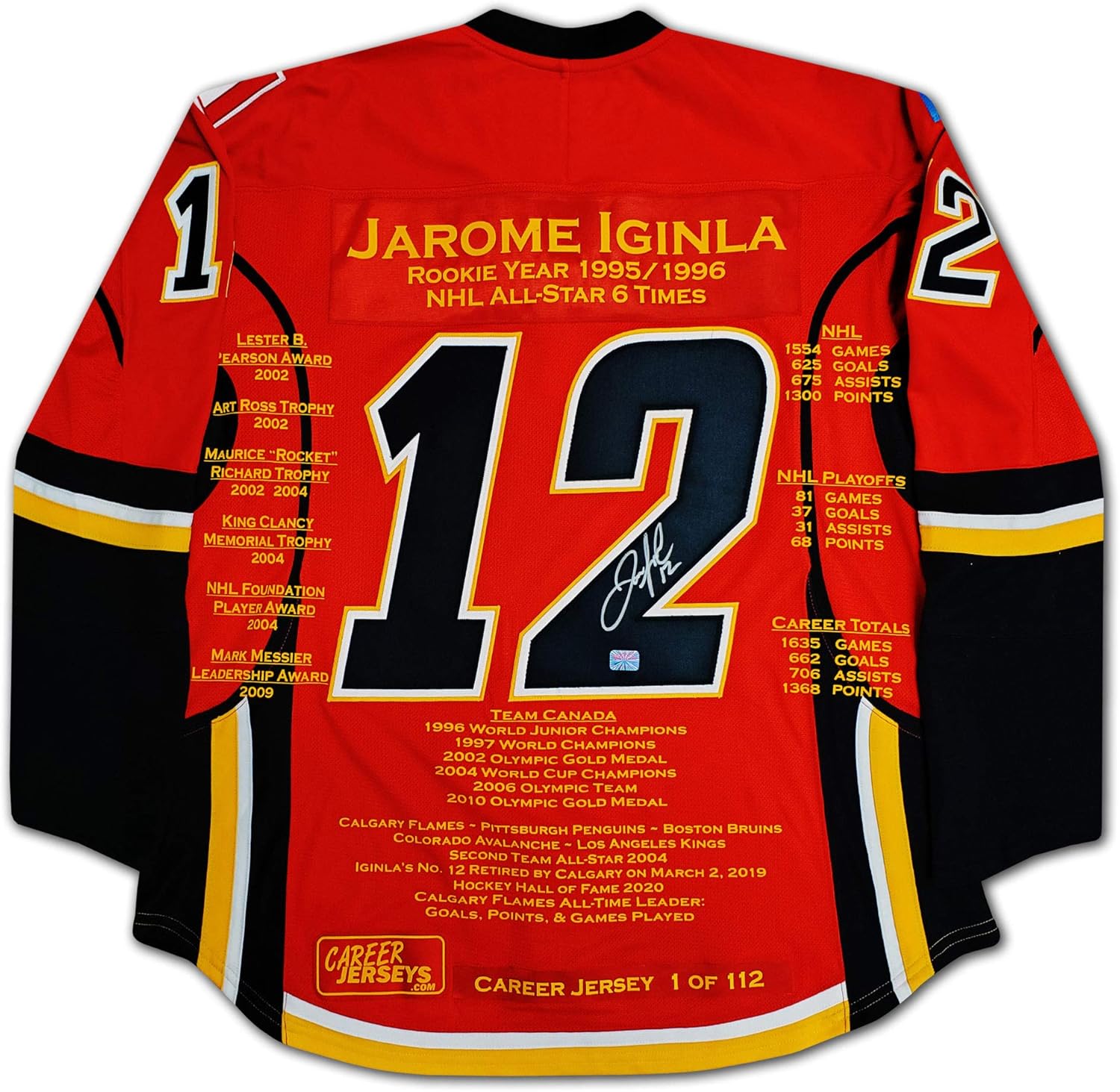 flames all star jersey