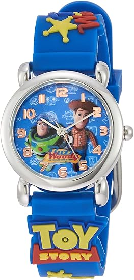 Amazon キッズ 腕時計 1500 トイストーリー ブルー ウッディ バズ ディズニー Disney 男の子 メンズ腕時計 腕時計 通販