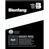Clearprint 1020H Design Vellum - 8.5x11" 100% Cotton Tracing Paper, 100 Sheets