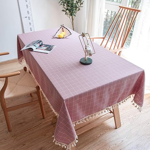 MCBXT Mantel de Mesa, Mantel de Tela a Cuadros, manteles de ...