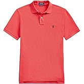 Polo Ralph Lauren Classic Fit Mesh Pony Logo Polo Shirt (XL, RosetteHtr)
