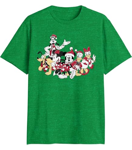 Disney Men's Mickey Mouse and Donald Duck Nice Naughty Funny