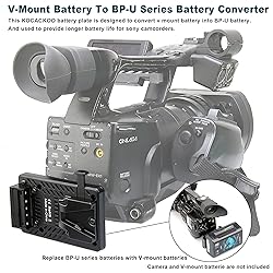 kocackoo Adjustable Fully Decoded V-Mount Battery