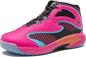 SHAQ Notix 2.0 Kids Basketball Shoes for Boys and Girls, High Top Youth Boys Sneakers Size 11-7 Little or Big Kid