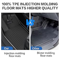 Weize Floor Mats for Tesla Model 3 5-Seat 2021-2023