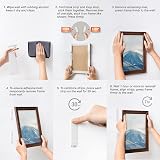 JELLYSUB 12 Pairs Large Picture Hanging Strips Heavy Duty White view 7