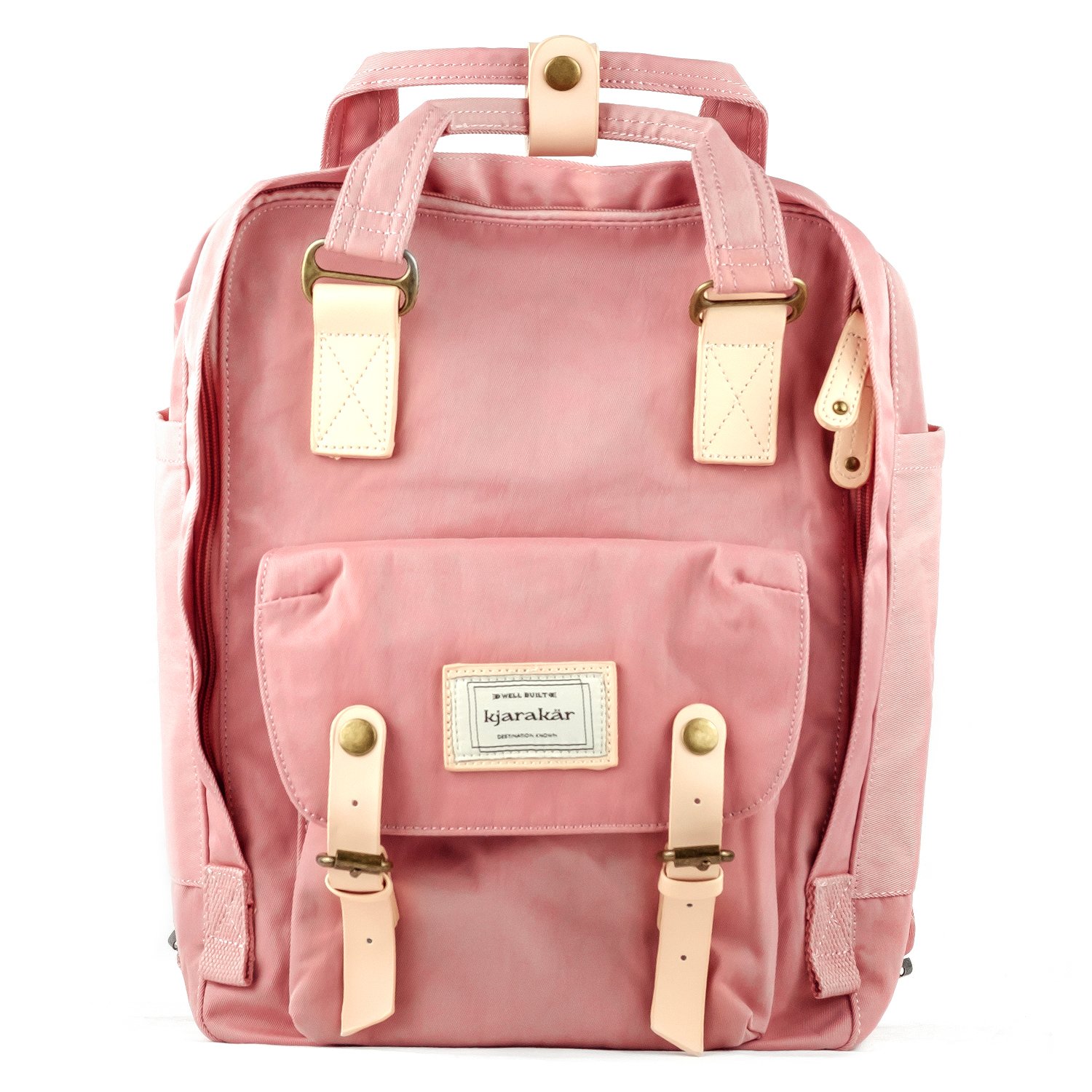 aesthetic pink backpack