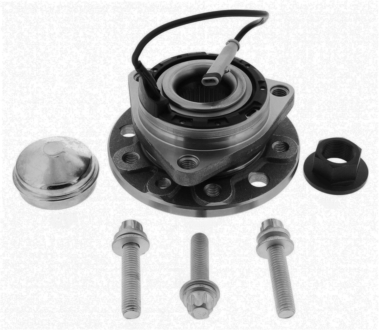 Juego de rodamientos Buje con ABS Sensor Anillo Opel Astra H delantero