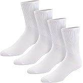Brooklyn Socks Thin Combed Cotton Diabetic Socks, Loose, Wide, Non-Binding Neuropathy Low-Crew (Fit's Shoe Size 7-11)