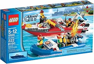 barco bomberos lego