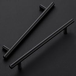 Ravinte 10 Inch Cabinet Handles Matte Black Drawer