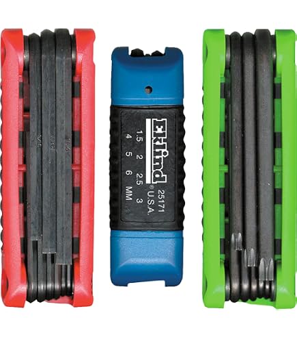Juego De Llaves Allen Plegables Métricas Eklind - 7 Piezas, Modelo 21172