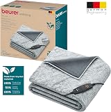Beurer HD 75 Nordic Grey Electric Blanket 180 x 130 cm 6 Temp Settings view 9