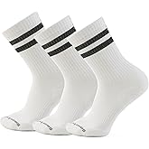 Smartwool Unisex Everyday Athletic Stripe Crew Socks 3pk