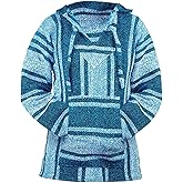 Classic Mexican Baja Hoodie Sweater Pullover