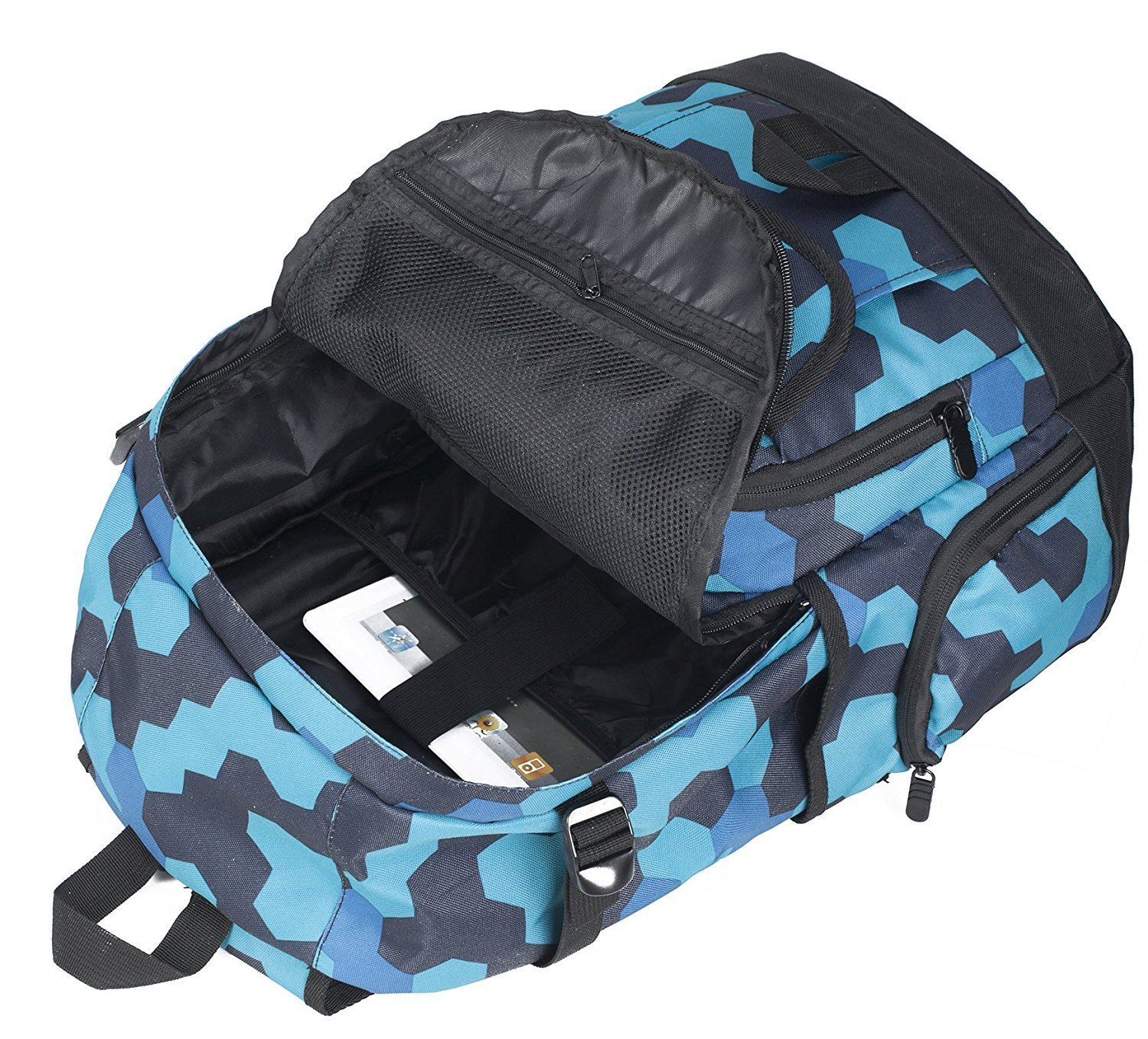 rickyh style School Backpack Travel Bag for Men & Women Lightweight College Back Pack with Laptop Compartmen