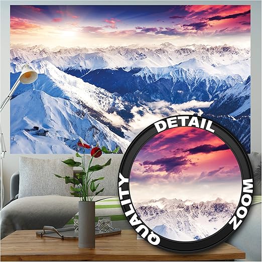 Téléchargement gratuit Images Great Art Papier Peint Alpes Panorama Decoration Murale Winter actualisé salutations