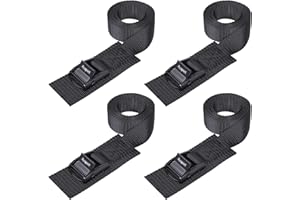 Ayaport Adjustable Cam Buckle Lashing Straps 2ft 4pack Tie Down Straps