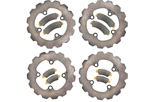 Traild CFMoto ZForce 950/800 2020-2024 Ridge Rider Rotor and Pad Kit Full Vehicle Set (Ceramic Pad & Rotor Set)
