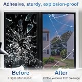 Lifetree One Way Window Film Privacy Heat Reflective Blue 200cm x 44.5cm view 9