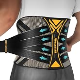 Copper Back Brace for Lower Back and Sciatica Pain Relief, 2X-Large | Adjustable Support System | Superior Comfort - Supports for Sciatica, Herniated Disc, Scoliosis, Heavy Lifting and Work