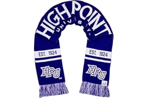 Tradition Scarves High Point University Scarf - HPU Panthers Knitted Classic
