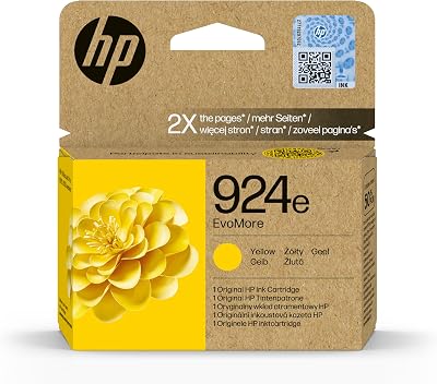 HP 924e EvoMore Yellow Original Ink Cartridge ~800 Pages for OfficeJet Pro
