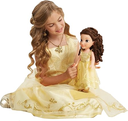 Amazon Disney ディズニー ベル 美女と野獣 人形 ドール フィギュア ボールルームドール 人形 ドール おもちゃ