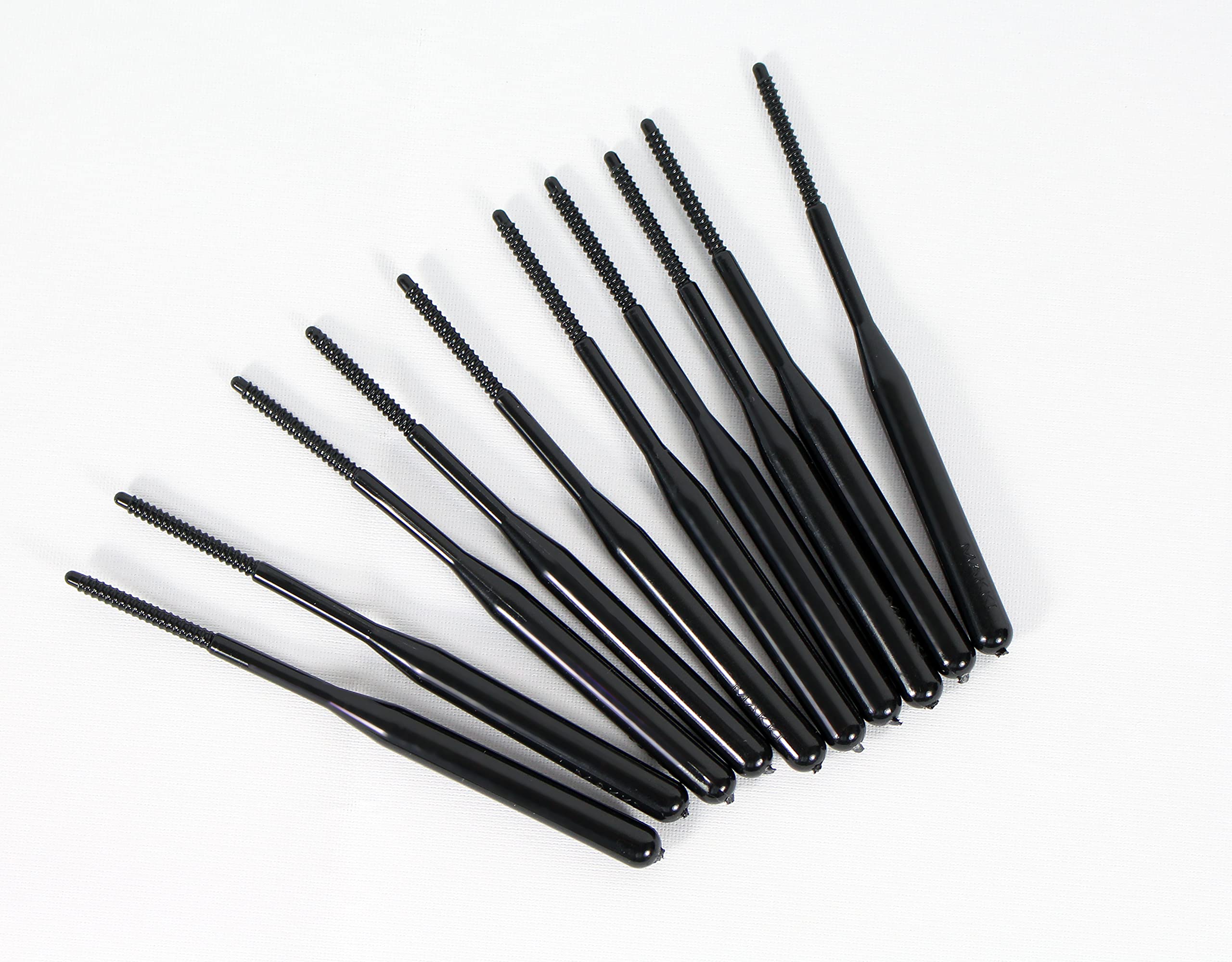 Makki 10 Flexi Eyelash & Eye Brow tinting perm curl application sticks - Elastic but stiff enough for controlled application