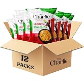 Don Charlie Chile Lime Plantain Chips, Vegan &amp; Gluten-Free, 12-Pack
