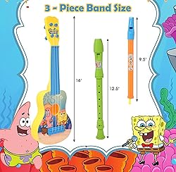 SpongeBob SquarePants Kids Guitar Instruments, 16