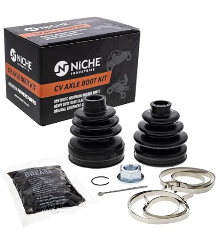 Amazon.com: NICHE Front CV Axle Boot Kit for Kawasaki Teryx 800 4