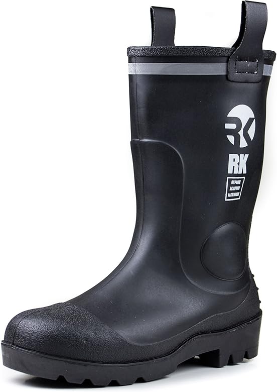 steel toe rain boots near me