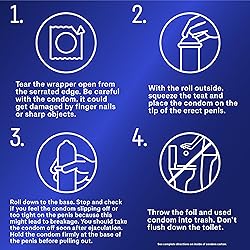 Durex Condom Prolong Natural Latex Condoms, 12
