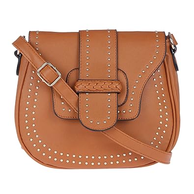 Fur Jaden Tan Sling Bag for Women