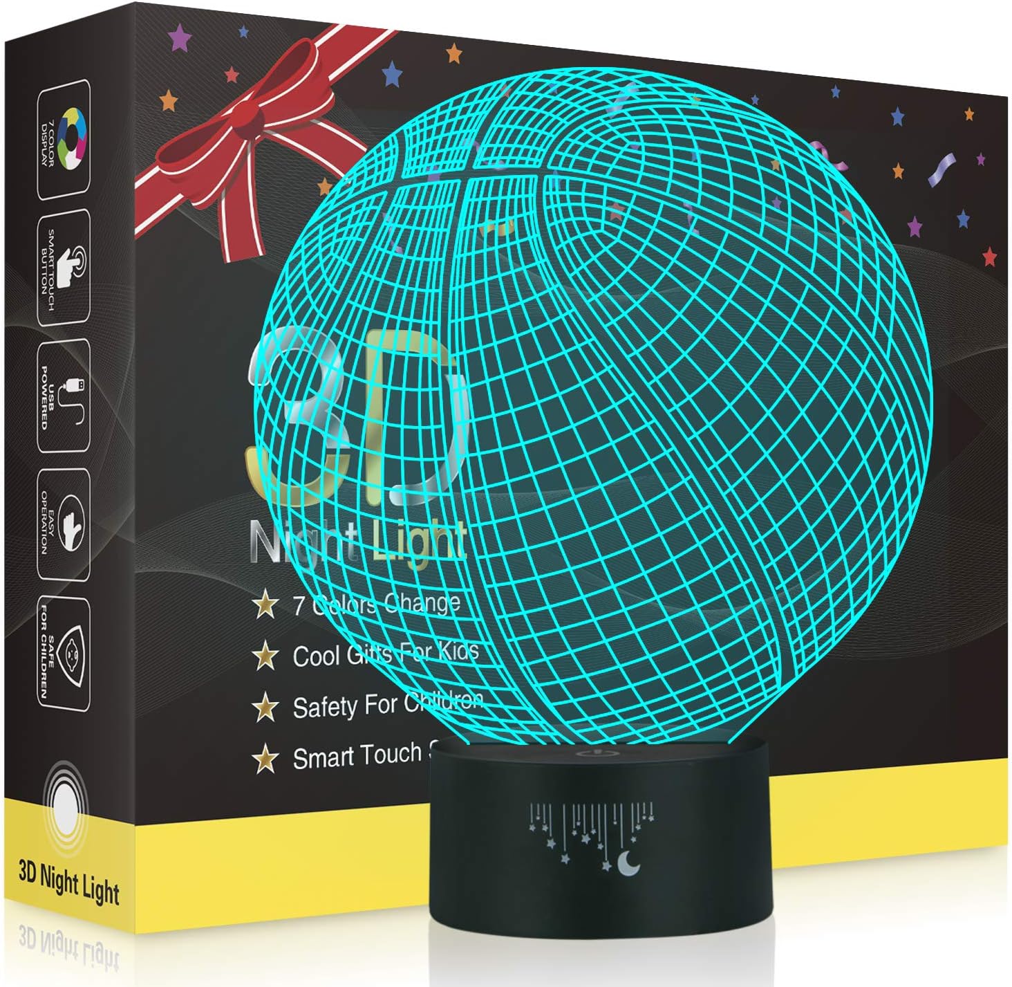 Best 3d desk lamp basketball