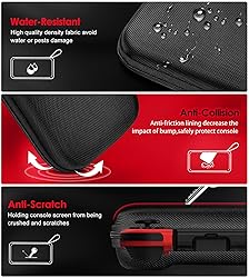 ivoler Carrying Case for Nintendo Switch and NEW