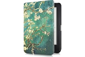 Caweet Case for Kobo Nia eReader 2020 Release (Model N306), Premium PU Leather Protective Sleeve Cover with Auto Sleep/Wake F