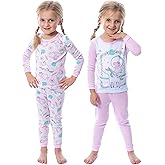 Seven Times Six Peppa Pig Toddler Girls' Unicorn 4 Piece Long Sleeve Pajama Set Mix Match