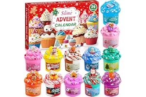 slime advent calendar 2025 for kids boys girls, Kids Christmas advent calendar 2025, alendrier de l'avent 2025 enfant, Christ