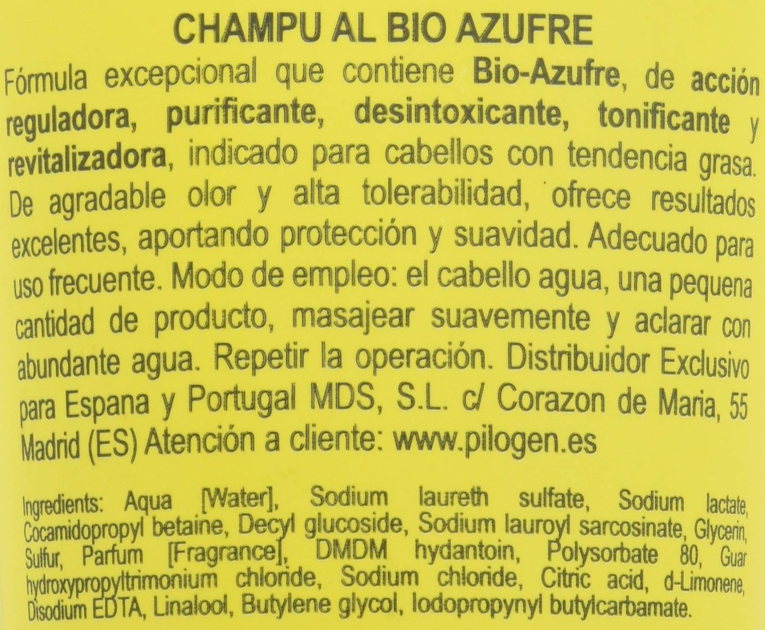 tabiano Shampoo Al Bio Sulphur - 250 ml, 250 ml (Pack of 1) - Image 4