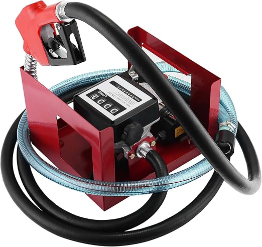 Praktische Dieselpumpe Selbstansaugend - 230V/550W Für Heizöl & Kraftstoff