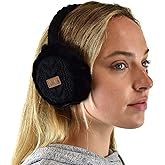 C.C Soft Winter Warm Adjustable Headband Ear Warmer Earmuffs