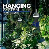 Barrina Grow Light Bulb with Timing 25W Full Spectrum 120 LEDs 4H 9H 14H Timer view 9
