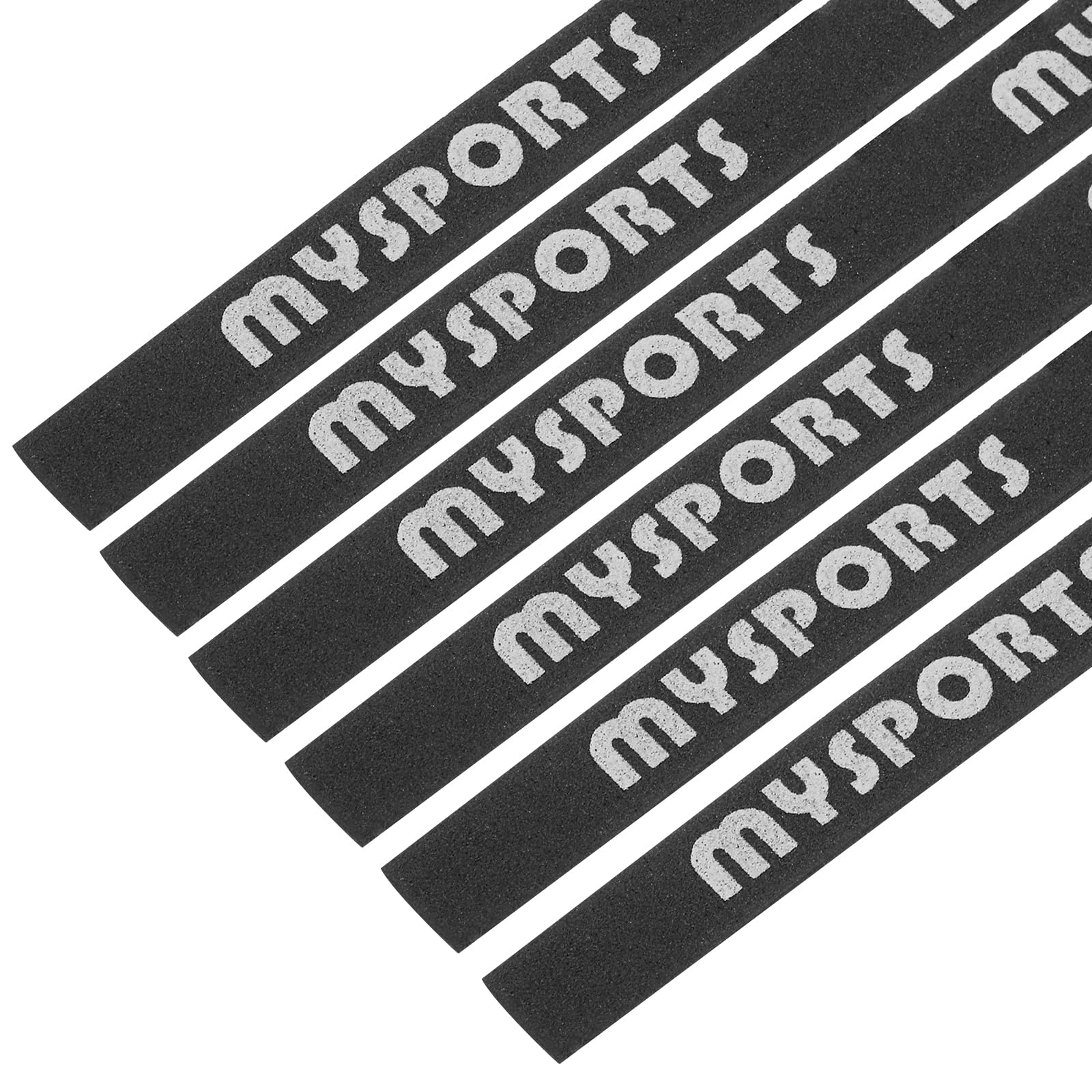 PATIKIL 18x0.4 Table Tennis Racket Edge Tape, 10 Pack Ping-Pong Racquet Side Tape Protect the Edges of Rubber and Blade for Paddles Racket, Black