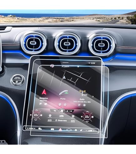 RUIYA Screen Protector For Mercedes Benz C CLASS W205 10.25inch Car Navigation S