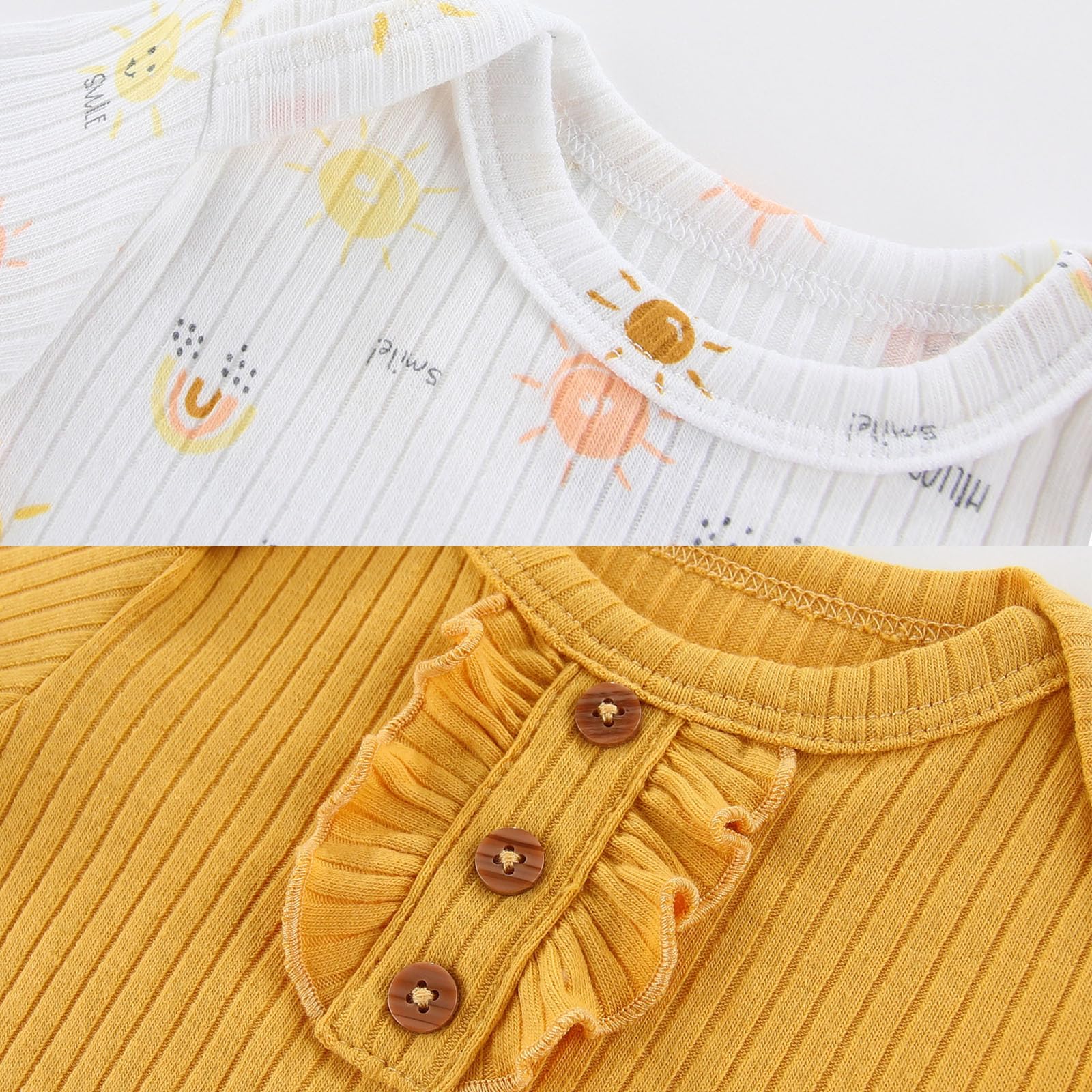 Baby Bodysuit Boy Girl Clothes Soft Newborn Infant Outfit Short Sleeve Romper