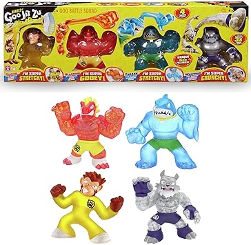 Heroes of Goo Jit Zu Figure - 4 Pack 