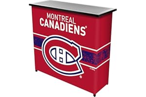 Trademark Gameroom NHL Portable Bar with Case-Montreal Canadiens