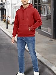 MAGCOMSEN Men Sweatshirts Hoodies Casual Hoody